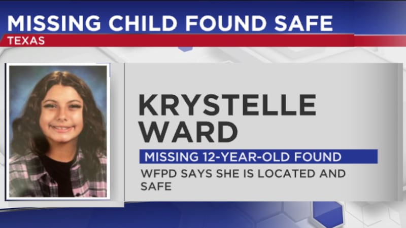 UPDATE: Missing 12-year-old child found