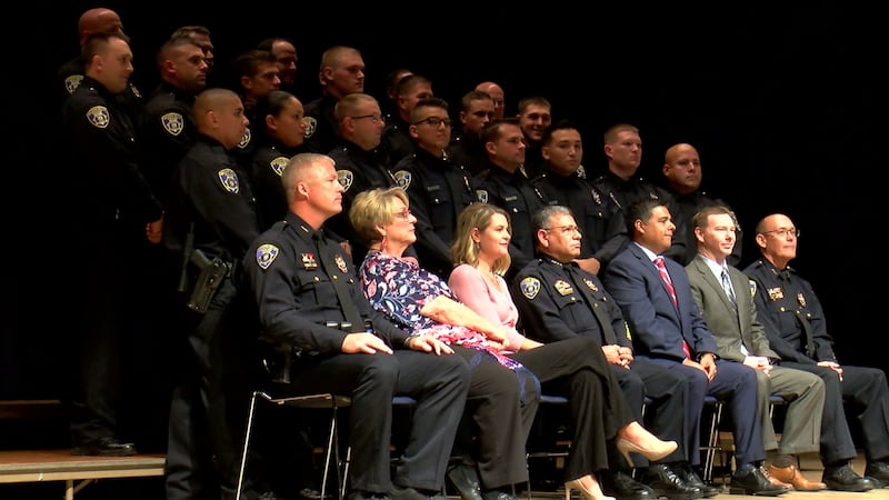 After 26 long weeks of hard work and dedication, the police officers will now help protect the...