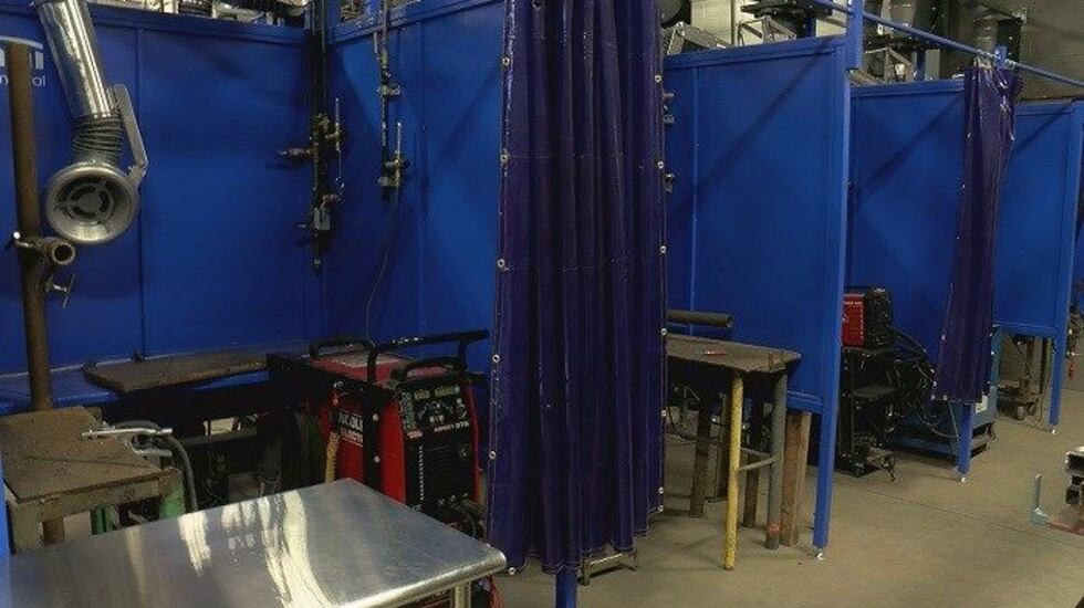 The Welding Program is seeing over 60 students, up from 40 the last couple years. (Source: KAUZ)