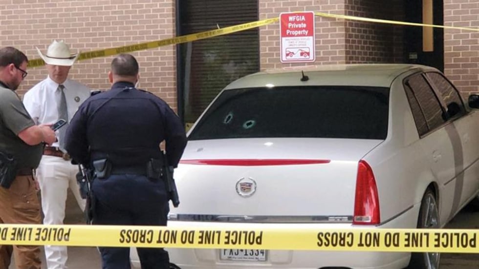 The Cadillac involved in Monday night's shooting has been located.