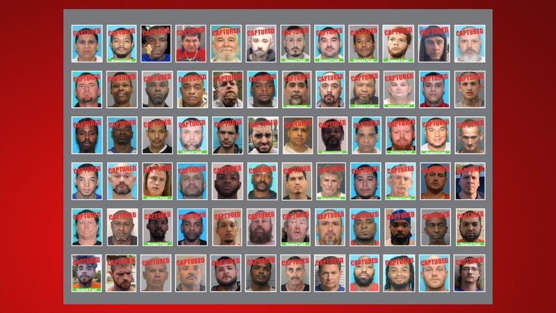 The Texas Department of Public Safety (DPS) had the highest number of Most Wanted Offenders...