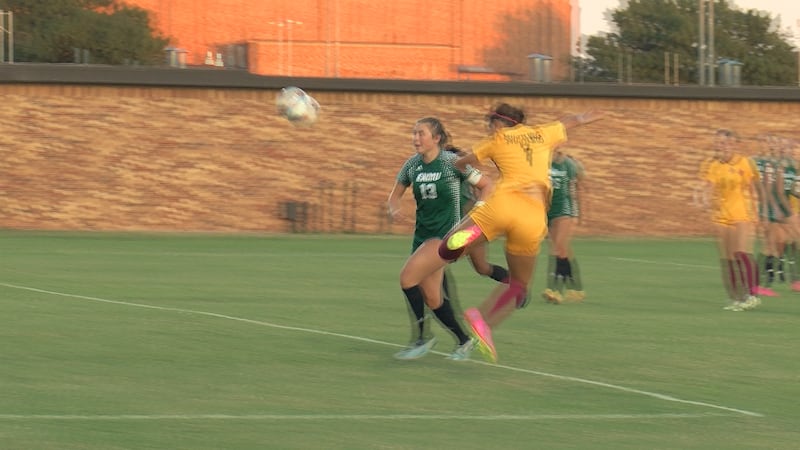 Midwestern State goal.