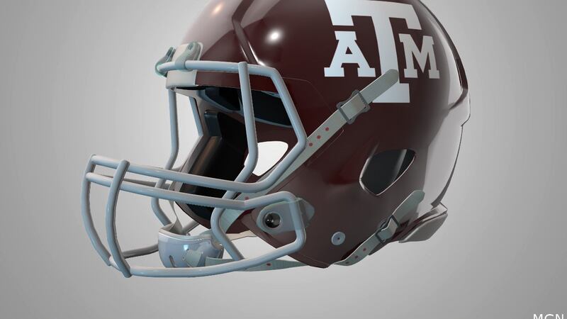 Texas A&M Aggies football helmet