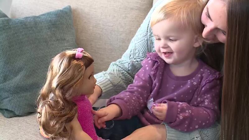 In a bizarre coincidence, the American Girl company's Girl of the Year doll has the same name...