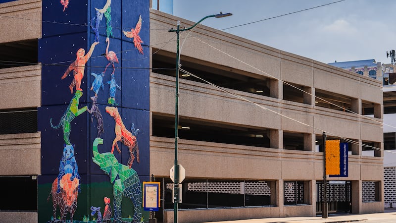 The "Better Together" mural in downtown Wichita Falls.