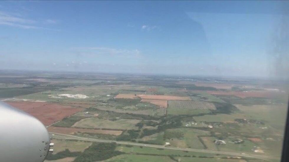 The B-25 Bomber will be in Wichita Falls through Sunday. (Source: KAUZ)